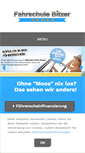 Mobile Screenshot of fahrschule-bitzer.com